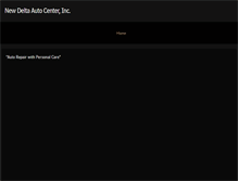 Tablet Screenshot of newdeltaautocenter.com